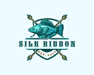 Fish Seafood Fisherman logo design