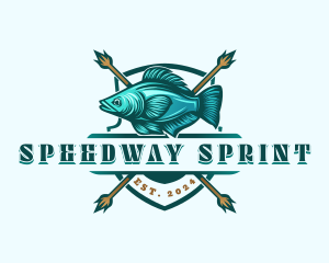 Fish Seafood Fisherman logo design