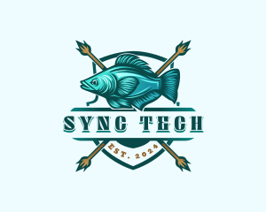 Fish Seafood Fisherman logo design