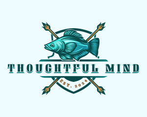 Fish Seafood Fisherman logo design