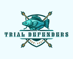 Fish Seafood Fisherman logo design