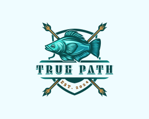 Fish Seafood Fisherman logo design