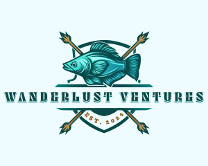 Fish Seafood Fisherman logo