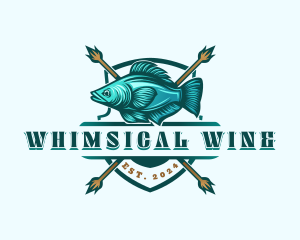 Fish Seafood Fisherman logo design