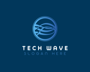 Modern Wave Technology logo design