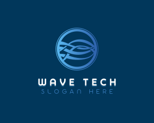 Modern Wave Technology logo design