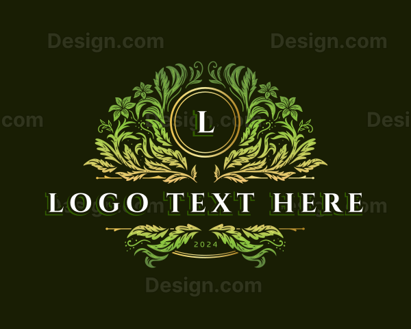 Nature Organic Foliage Logo