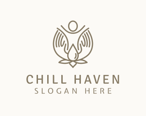 Health Spa Massage logo design