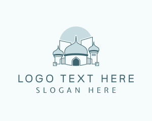 Islamic Mosque Landmark logo