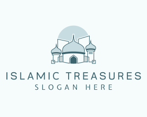 Islamic Mosque Landmark logo