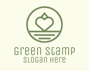 Green Heart Farm  logo design