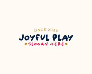 Playful Children Baby logo design