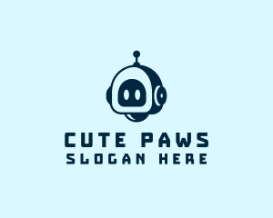 Cute Robotics Toy logo design