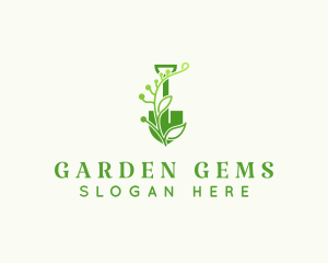 Gardener Shovel Plant  logo