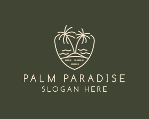 Palm Tree Island Crest logo