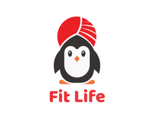 Turban Penguin Headdress logo