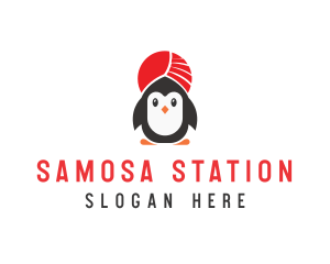 Turban Penguin Headdress logo