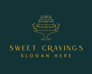 Cake Sweet Pastry logo design