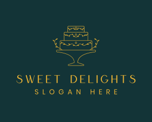 Cake Sweet Pastry logo design