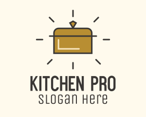 Kitchen Cooking Pot  logo design