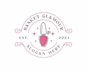 Nail Polish Salon logo design