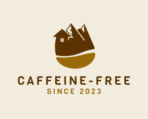 Coffee House Mountains  logo design