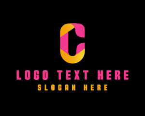 Creative Agency Letter C logo