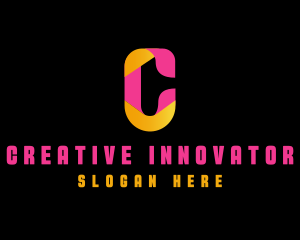 Creative Agency Letter C logo design