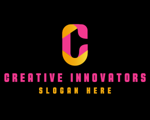 Creative Agency Letter C logo design