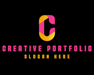 Creative Agency Letter C logo design