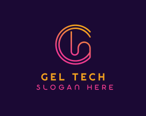 Tech Programming Letter G logo design