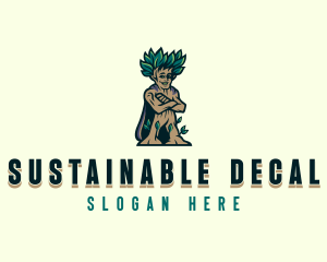 Sustainable Garden Tree logo design