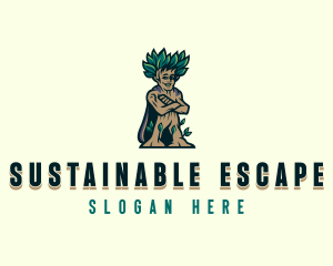 Sustainable Garden Tree logo design