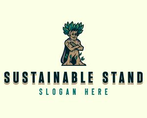 Sustainable Garden Tree logo design