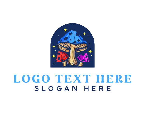 Fungi logo example 2