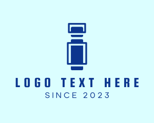 Futuristic Tech Letter I Company logo