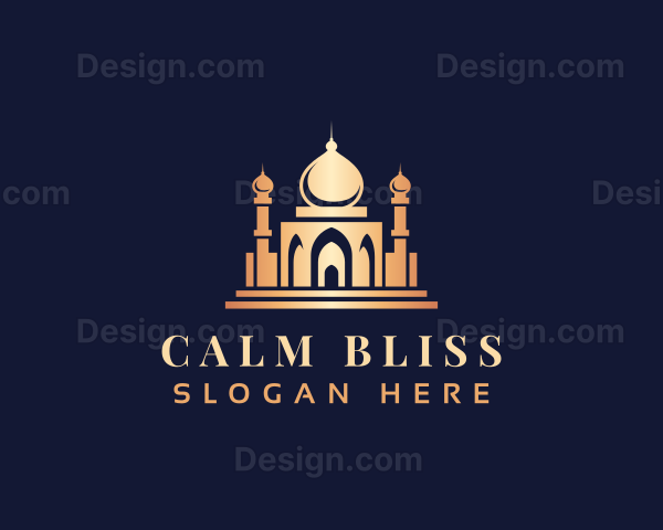 Muslim Temple Mosque Logo