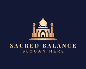 Muslim Temple Mosque logo design