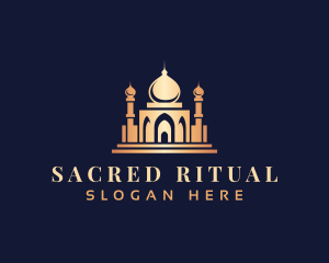 Muslim Temple Mosque logo design