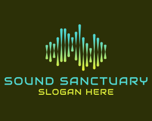 Sound Wave Music Studio logo design