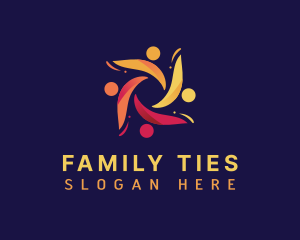 People Team Organization logo design