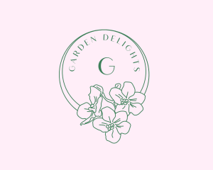 Orchid Flower Wellness Spa logo design