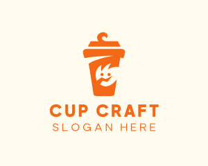 Beverage Drink Cup logo design