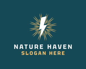 Natural Electric Company logo design