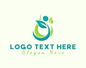 Natural Oil Leaf logo