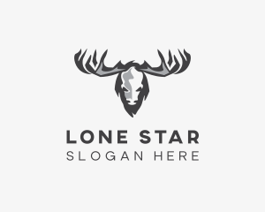 Texas Longhorn Animal logo
