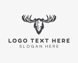 Texas Longhorn Animal logo
