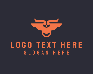 Horn - Horned Owl Zoo logo design