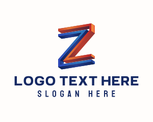 3D Professional Letter Z Business logo