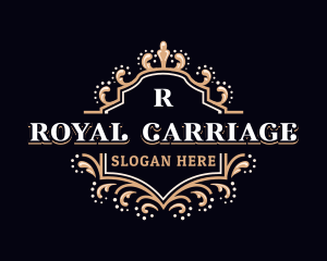 Luxury Royal Filigree logo design